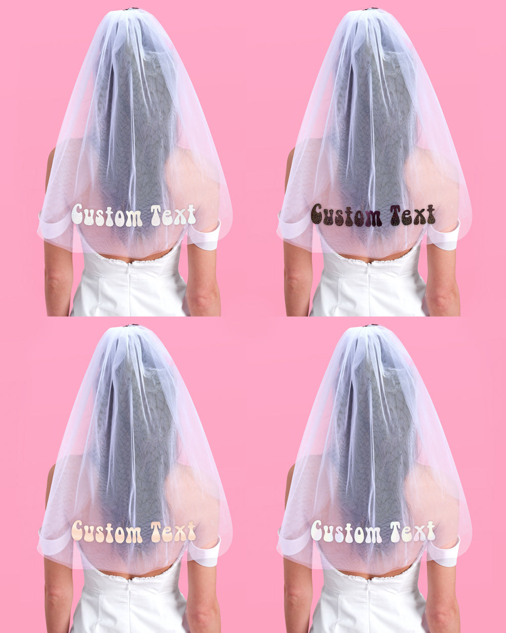 Groovy Custom Veil - customizable veil