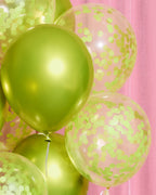 Lime Green Balloon Pack - 24 latex balloons
