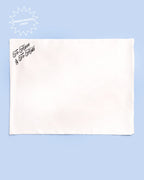 To Have & To Hold Pillowcase - white satin cover