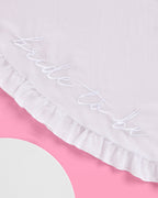 Bride to Be Sarong - white chiffon embroidered sarong