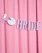 Seashells & Wedding Bells Banner - iridescent foil banner