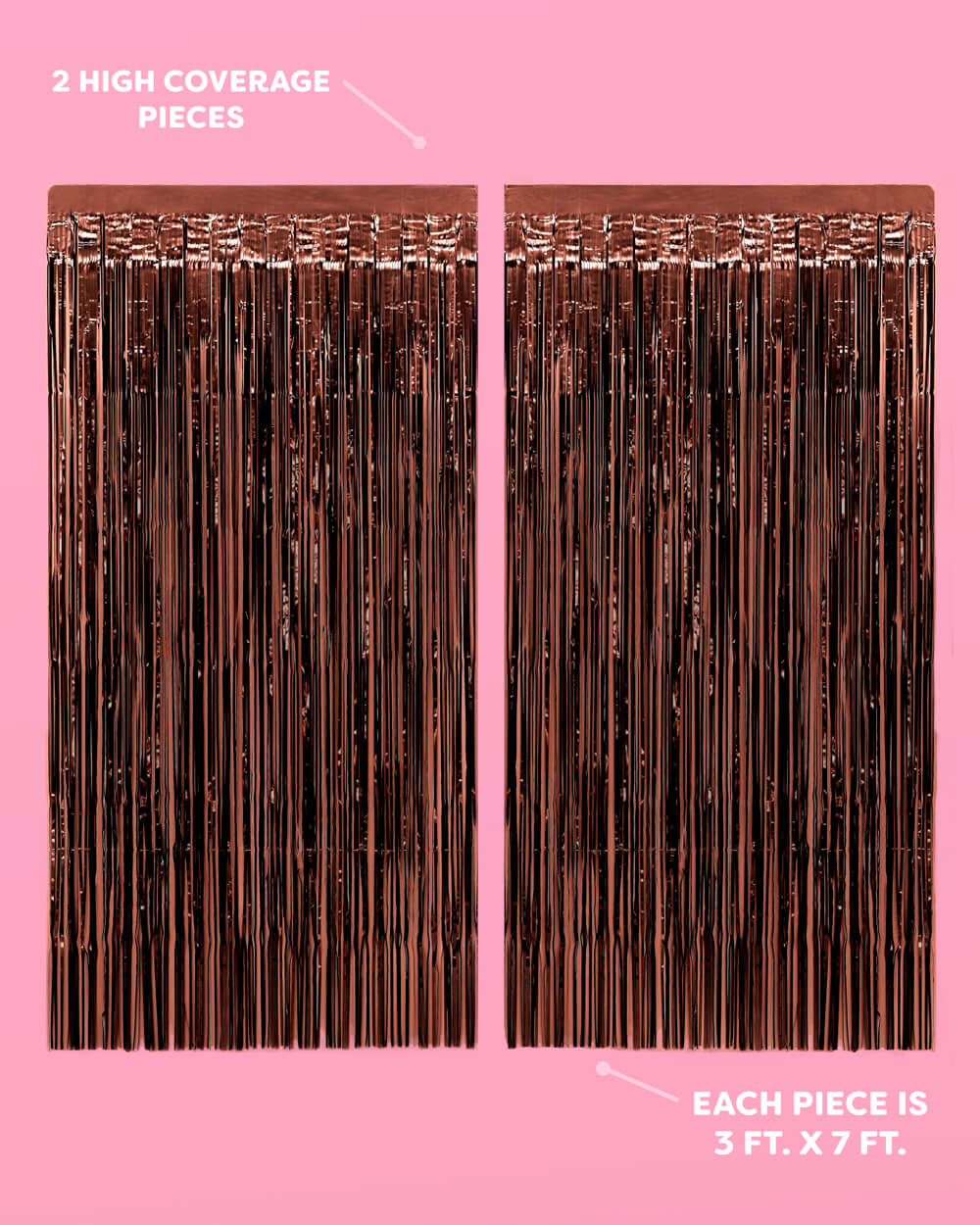 Espresso Martini Curtain - set of 2 curtains