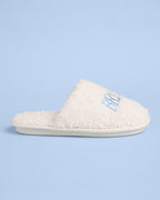 Bride Slippers - fuzzy faux fur slippers