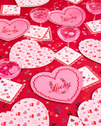 Lucky in Love Plates - 24 paper plates