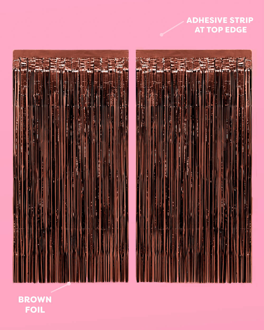 Espresso Martini Curtain - set of 2 curtains