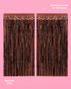 Espresso Martini Curtain - set of 2 curtains