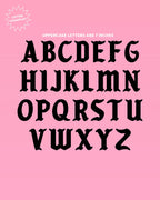 Gothic Custom Banner - customizable banner
