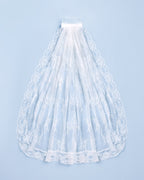Lace on Lace Veil - layered multi lace veil