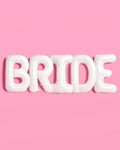 XL BRIDE Balloons - 40" white matte balloons