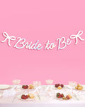 Tying The Knot Banner - iridescent foil banner