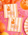 Spritz Napkins - 25 paper cocktail napkins