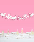 Swan to Be Banner - iridescent foil banner