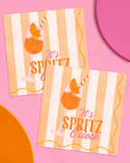 Spritz Napkins - 25 paper cocktail napkins