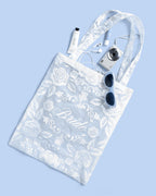 Bride Lace Tote - embroidered tote bag