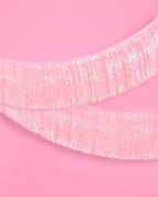 Pretty in Pink Fringe - light pink fringe banner