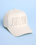 Neutral Bride Trucker Hat - emboridered hat