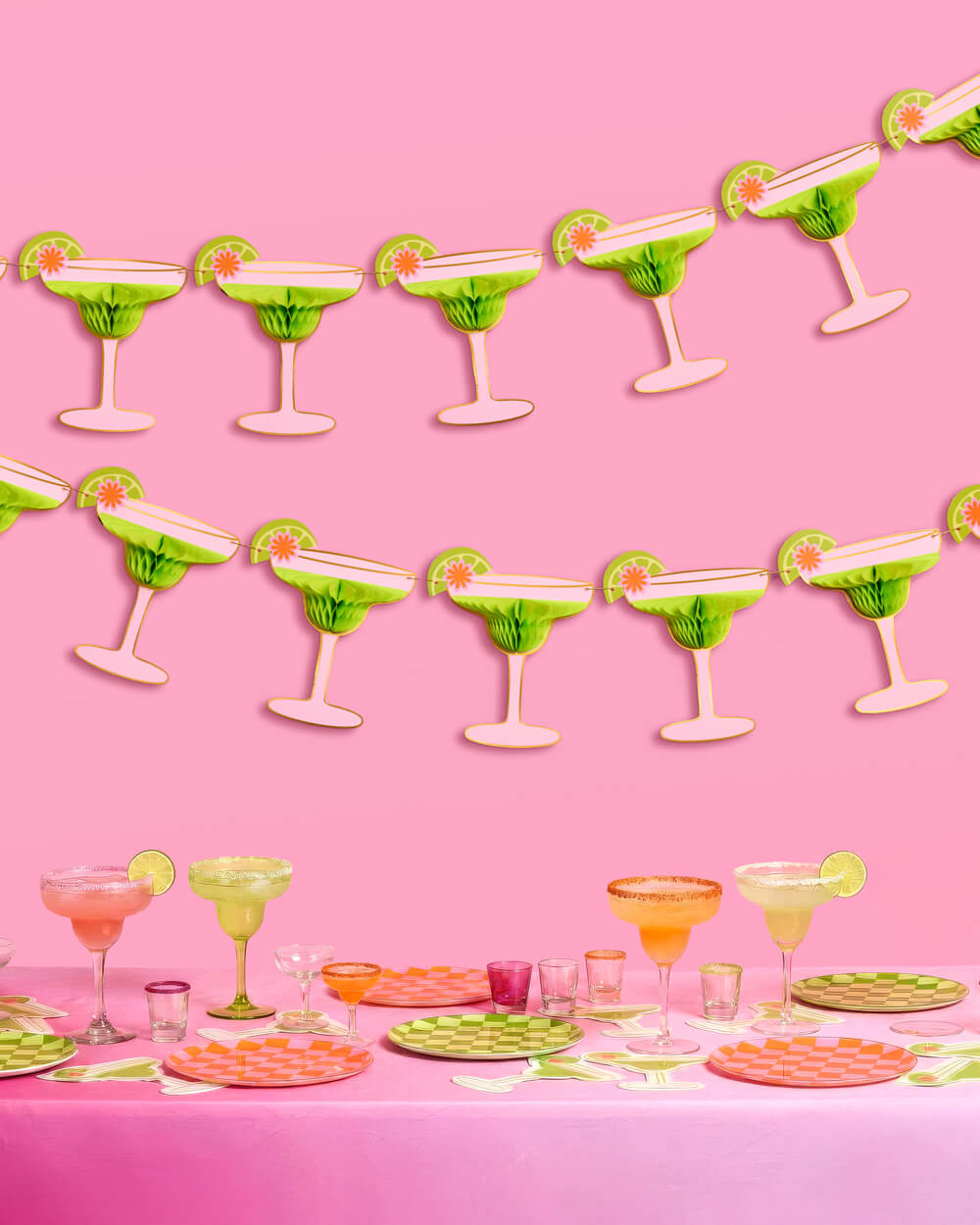 Margarita Accordion Banner - 3D banner