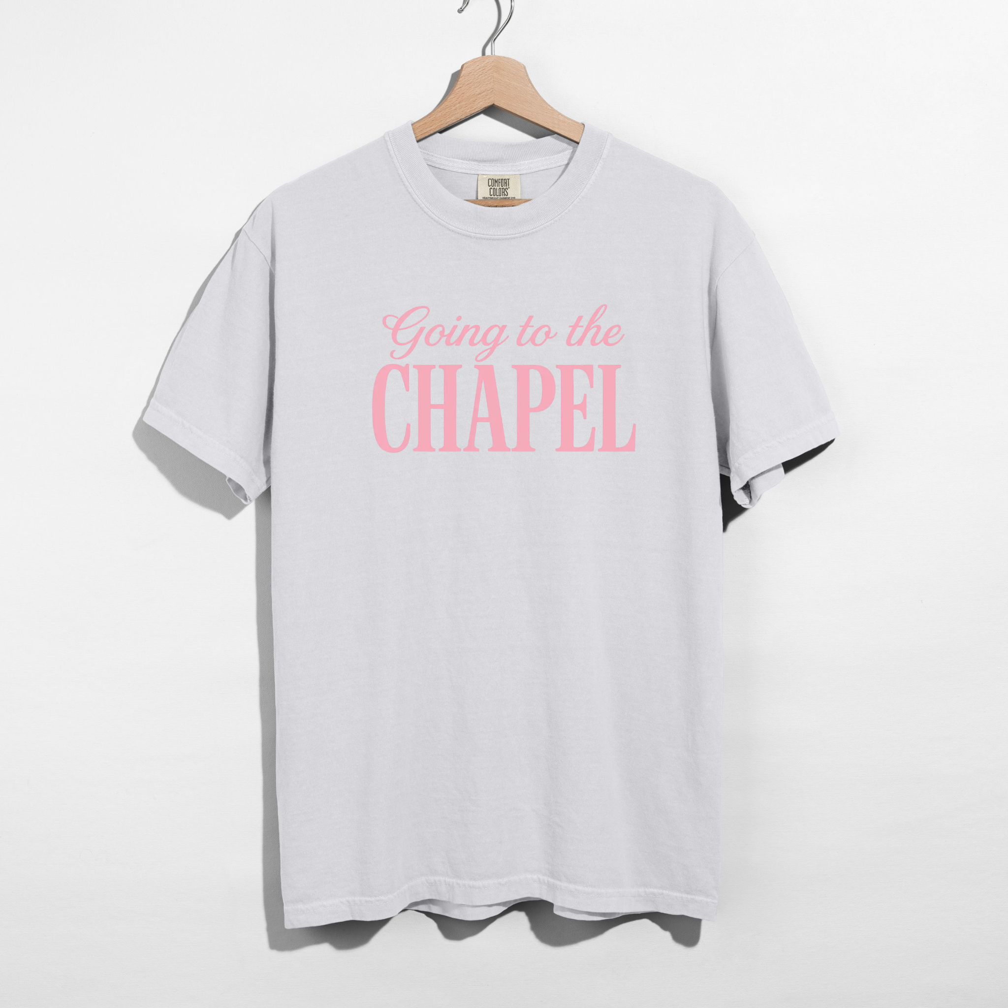 Going to the Chapel Graphic Tee –  Bridal Bachelorette Shirt