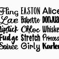 Add Extra Font Lines To Your Order