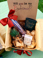 Rustic, Barn, Forest Bridesmaid Proposal Gift Box- BOX ONLY