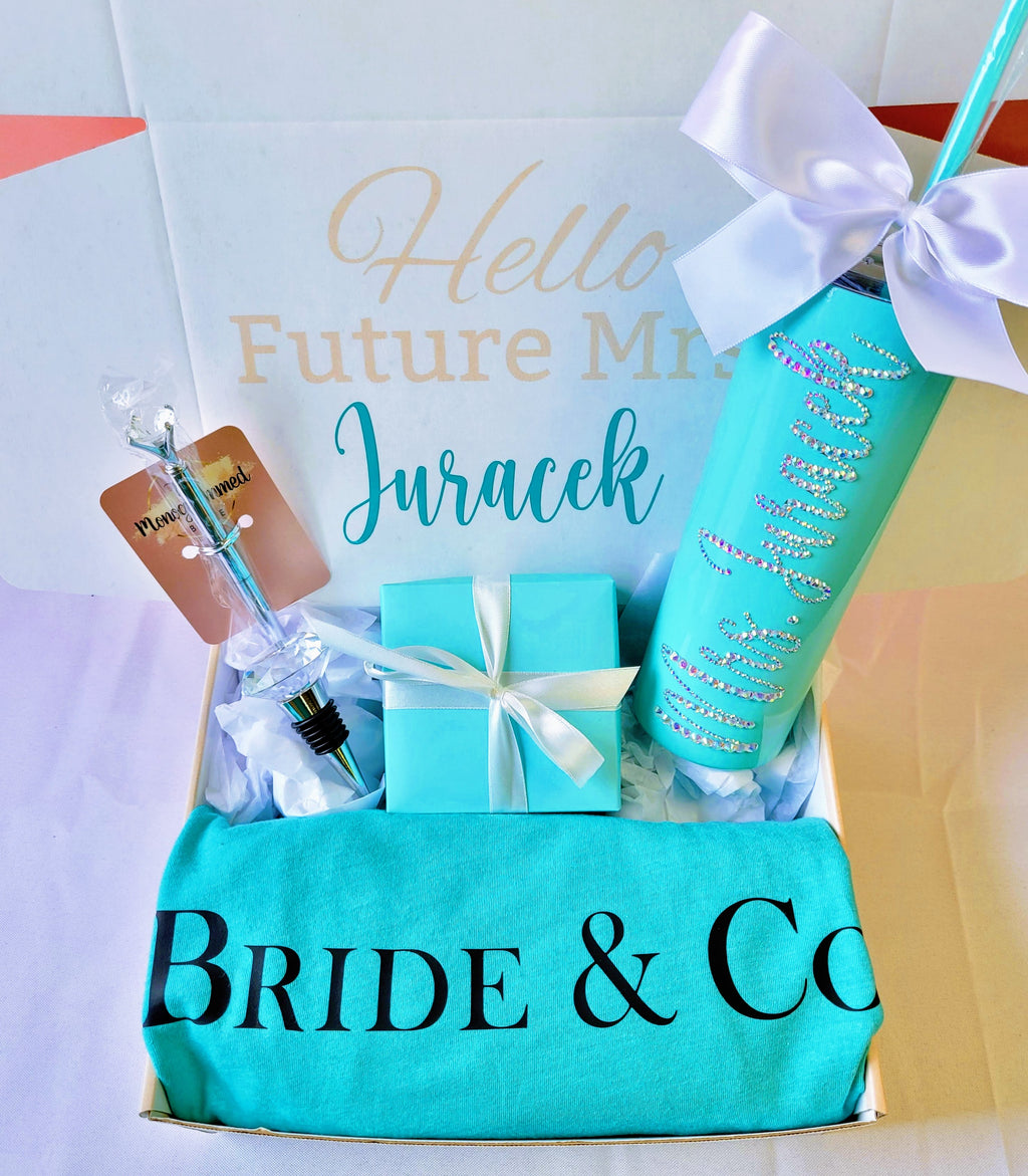 One-Time Mystery Monogrammed Bride Gift Box