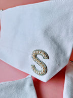 Pearl Patch Makeup Bag