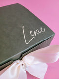 Sage Green Personalized Gift Box