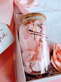 Mauve Pink Bridesmaid proposal gift set