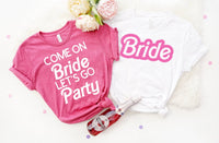 Bachelorette party shirts, Custom shirts for all your bridesmaid add a little something special to your bachelorette party