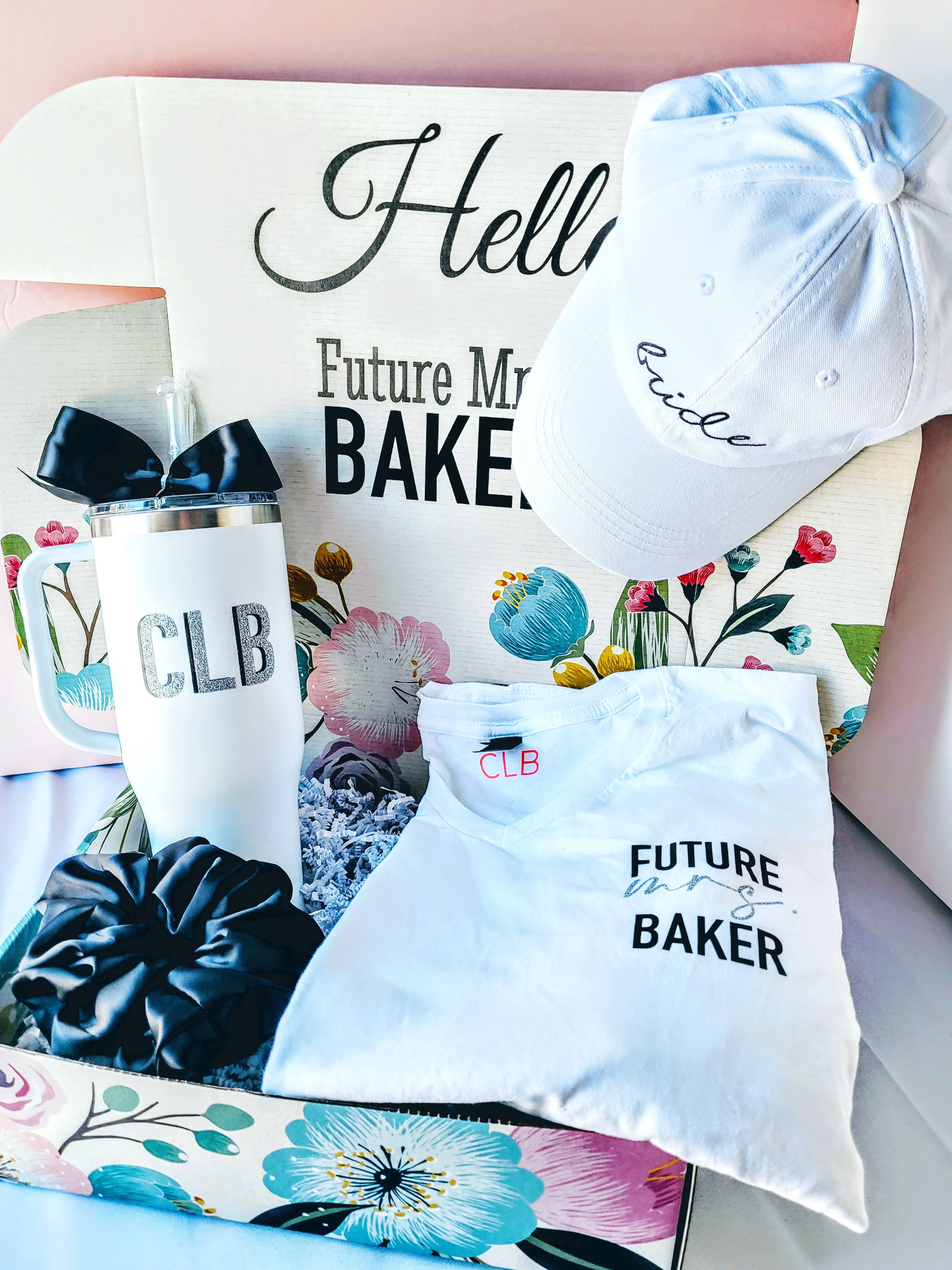 One-Time Mystery Monogrammed Bride Gift Box