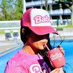 Hot Pink Babe Trucker Hat
