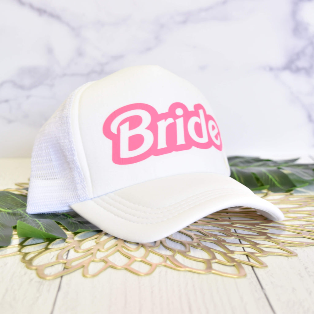 Bride Hat, Bachelorette Party, Pink Theme