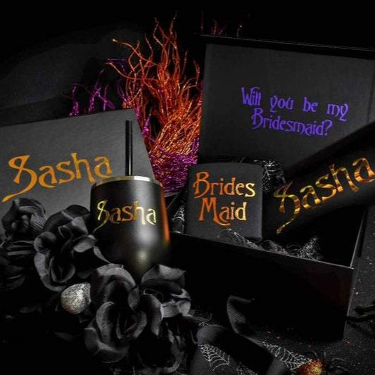 Halloween Bridesmaid Box- BOX ONLY