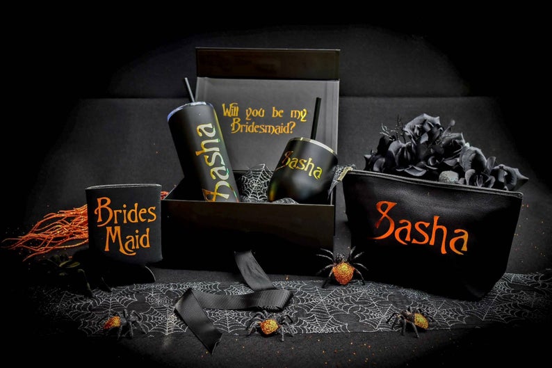 Halloween Bridesmaid Box- BOX ONLY