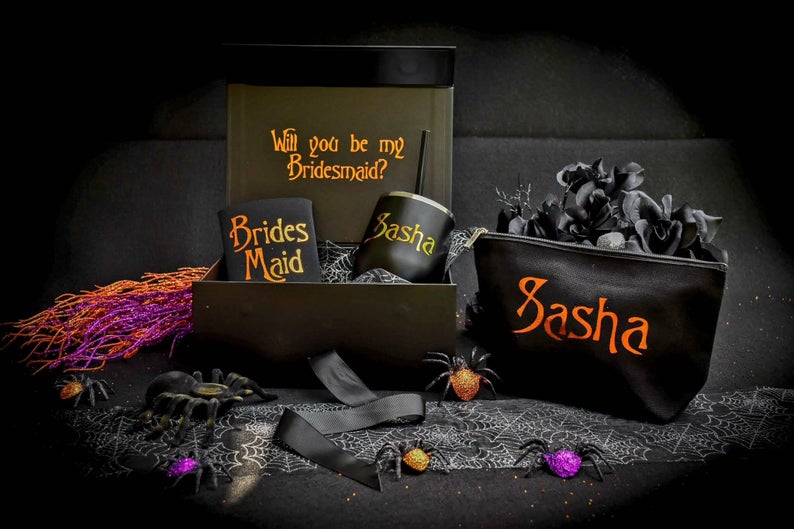 Halloween Bridesmaid Box- BOX ONLY